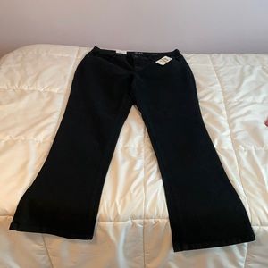 Style & Co curvy boot leg jeans